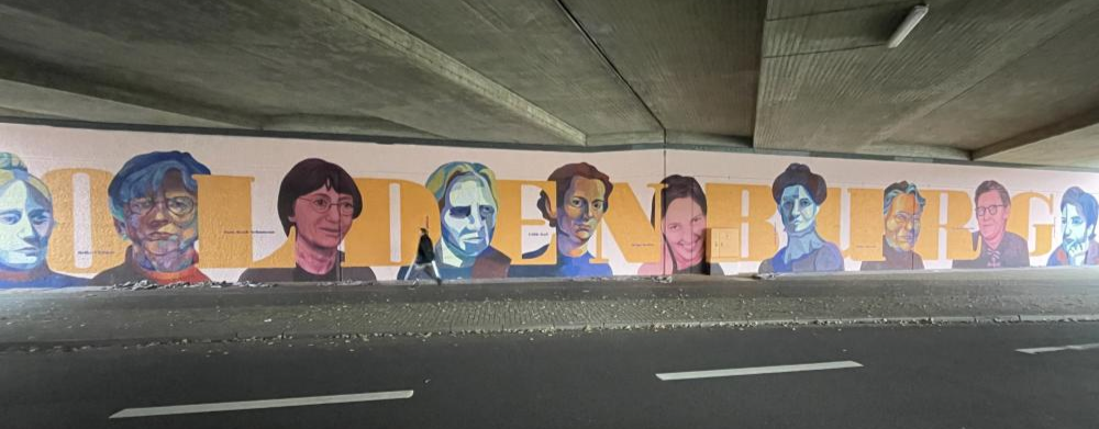 Wandbild "Frauen in Oldenburg" Wandbild "Frauen in Oldenburg"