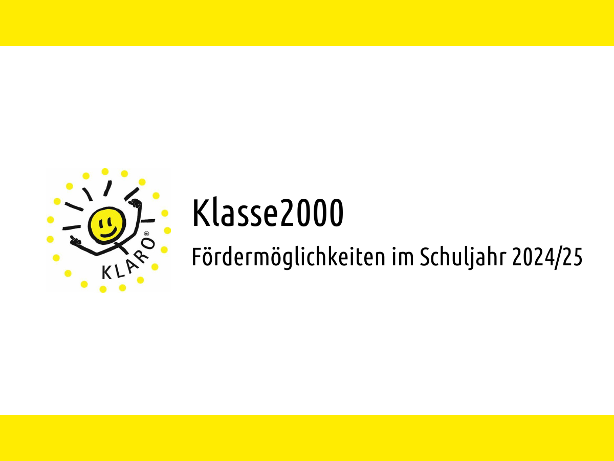 Grundschulen aufgepasst! Grundschulen aufgepasst!