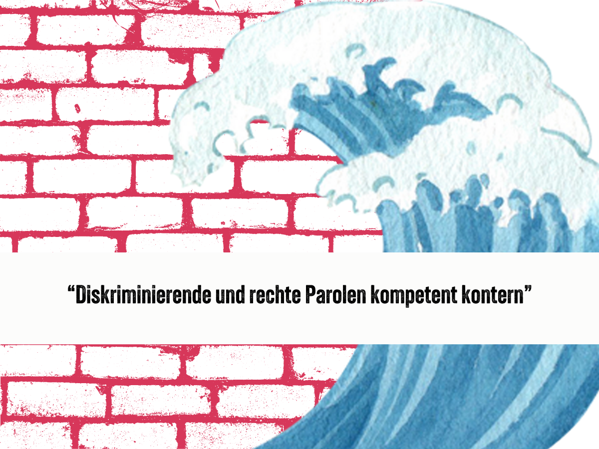Diskriminierende und rechte Parolen kompetent kontern