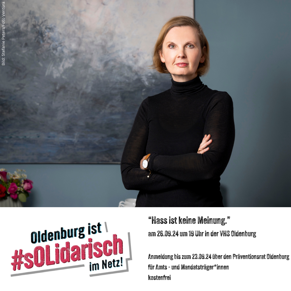 Hass ist keine Meinung. Unterstützung und rechtliche Hilfe bei der Verteidigung gegen Hass im Netz und digitale Gewalt gegen Politiker*innen.